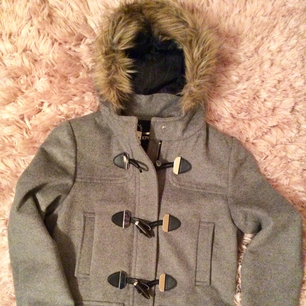 Express peacoat